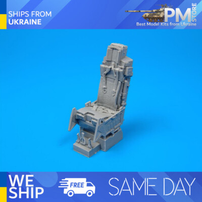 Quickboost 32002 1/32 F-16 Fighting Falcon ejection seat with safety belts