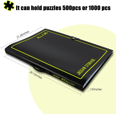 ALL4JIG Puzzle Storage Folder Keeper for Jigsaw Enthusiasts Puzzle