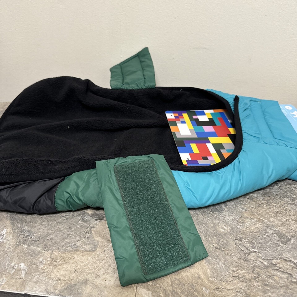 LEGO Target Collection Dog Size M Color Block Puffer Jacket Coat NEW eBay