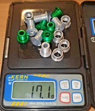 Tune 10 Kettenblattschrauben + 5 Muttern 5 K1-3 Retro NOS giftgrün NOS