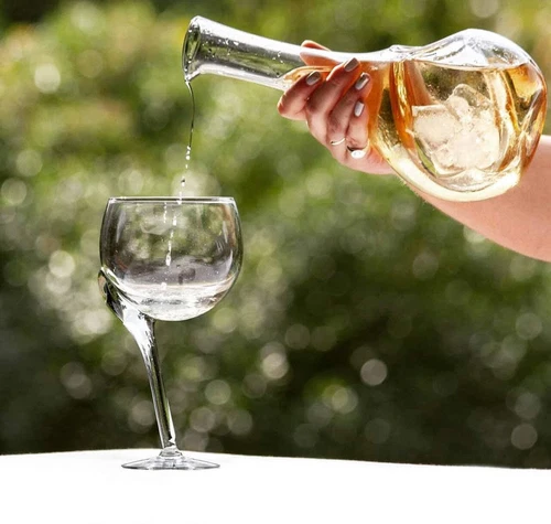 Powered by People Wine Decanter - Thumbnail 4