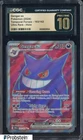 2024 Pokemon Temporal Forces 193/162 Gengar ex Ultra Rare CGC 10 PRISTINE