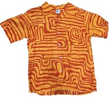 NOS Vtg 60s Hukilau Fashions Made In Hawaii Hawaiian Men  s M/L New 