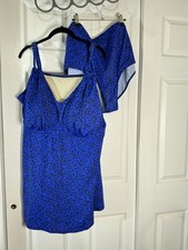 Ladies Plus 2 Piece Swim Dress