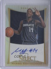 2012-13 Panini Select Silver Prizm 69/99 Michael Kidd-Gilchrist #154 Auto 0b9