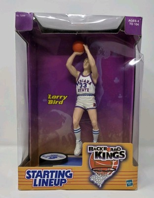 1999 Starting Lineup NBA Backboard Kings Larry Bird Indiana State Boston Celtics