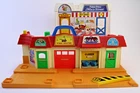 Vintage Fisher-Price Little People Main Street 1986 Playset