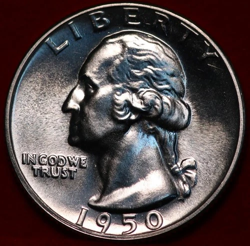 1950-P Washington Quarter Proof — photo from another recent sale