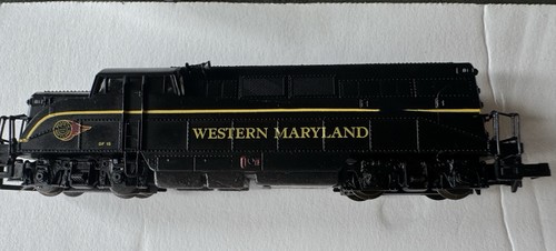 Locomotora diésel realista escala N BL2 Western Maryland WM #181 #7906 con estuche | Zustand: Used