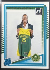2025 Panini Donruss WNBA  Dominique Malonga Rated Rookie #89 RC