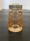 Vintage Federal Pink Depression Glass Sharon Cabbage Rose Shaker Only One