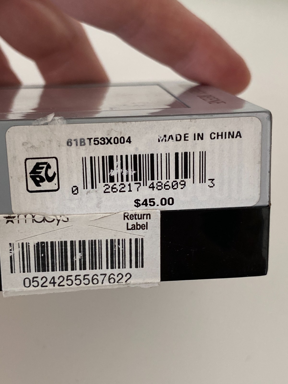 Geoffrey Beene Silver Tone Rectangular Cufflinks … - image 4