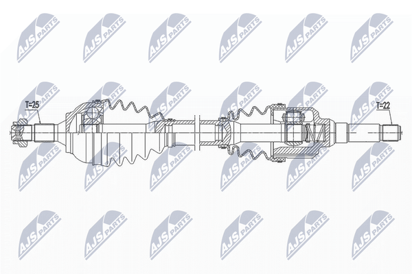 NTY Antriebswelle NPW-CT-113-image