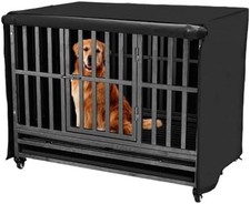 48 Inch Heavy Duty Dog Crate Covers Durable 600D Polyester Insulated Dog Kennel