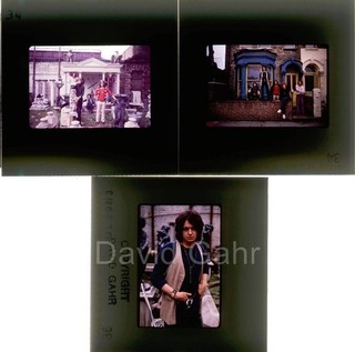 '69 Jon Anderson Yes London Progressive Rock Music 35mm 3 Transparency Lot A350