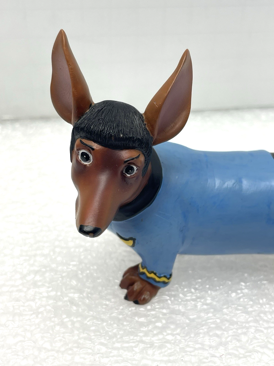 WESTLAND STAR TREK HOT DIGGITY DOG DACHSHUND FIGURINE SPOCK