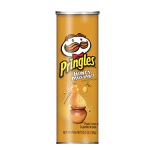 Pringles Honey Mustard Potato Crisps 5.5 Ounce Pack Crunchy Snack Chips