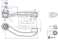 Febi Bilstein Spurstangenkopf Rechts, Vorderachse U.A. FüR Man, VW