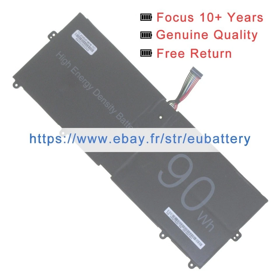 Repuesto Batería Portátil EAC64798311 LBY122CM para LG Gram 16Z90R 17Z90Q Foto 3 de 4