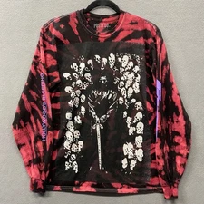 Post Malone Hollywoods Bleeding Tour 2019 Shirt M Red Black Band Tee Posty Co