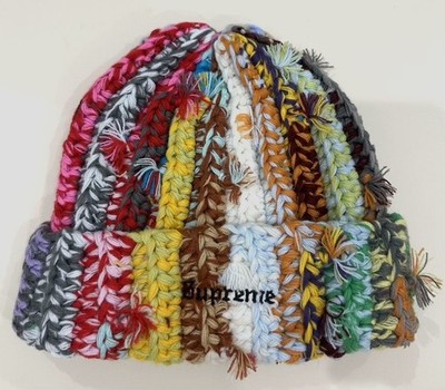 NEW Supreme Hand Tied Beanie FW23 Multicolor Box Logo