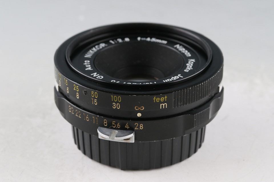 Nikon GN Auto Nikkor 45mm F/2.8 Non-Ai Lens #63767 A4 | eBay