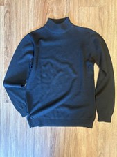 Vintage Outlander Studio Black Mock Neck Long Sleeve Pullover Sweater Knit S