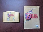Zelda Ocarina of Time Gold Limited Edition Game(Nintendo 64 N64, 1998)  READ