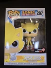Funko Pop! Games Sonic the Hedgehog Super Sonic #287 GameStop Exclusive Vinyl