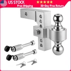 2" Receiver 6" Drop/Rise Adjustable Tow Hitch Dual Ball Adjustable Tow Hitch