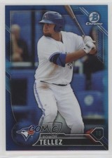 2016 Bowman Chrome Prospects Blue Refractor 117/150 Rowdy Tellez #BCP132 0u2j