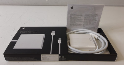 Apple A1306 Mini DisplayPort to Dual-Link DVI Adapter (MB571LL/A) - New Open Box