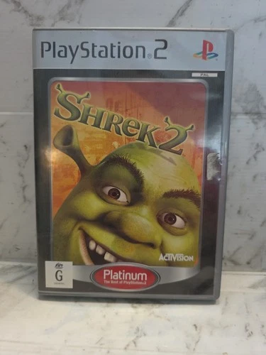 Shrek 2 Game PlayStation 2 PS2 Platinum PAL COMPLETE W Manual