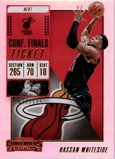 2018-19 Panini Contenders Conference Finals Ticket #1 Hassan Whiteside /135 BSK