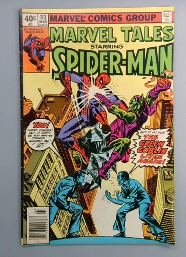 Marvel Tales #113 Reprints Amazing Spider-Man 136 Newsstand Marvel 1980
