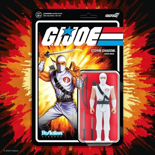 Hasbro Storm Shadow 3.75 inch ReAction Action Figure