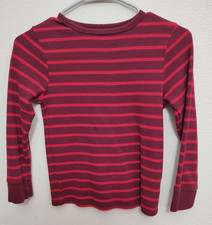 Boys Long Sleeve Sweater Red Stripes by PLACE Size 5-6 A041
