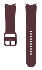 OEM Samsung Galaxy Watch 7 6 5 4 Sport Band Burgundy M/L Open Box