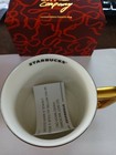 Starbucks GOLD Poinsettia Mug Cup Christmas 2025 Limited Edition New with Box — photo 5