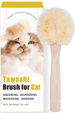 Wablade Cat Brush Compact &ndash; Gentle Sisal Daily Grooming for Sensitive Cats Japan