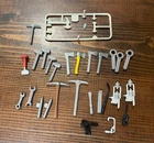 Vintage playmobil tools ax hatchet pick wrench accessories