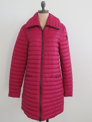 Moose Knuckles Parka womens M  Cremazie jacket Coat red turtle neck Insulated
