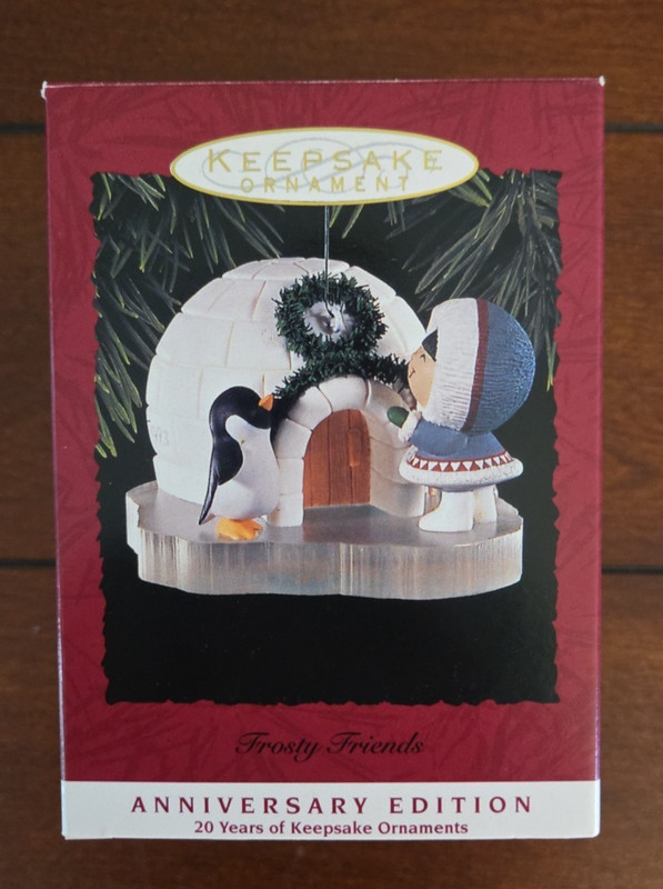 Vintage Hallmark Frosty Friends Anniversary Edition 1993 568-2