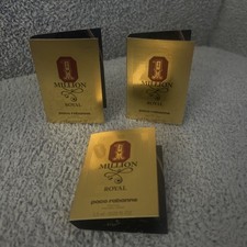 Paco Rabanne 1 Million ROYAL Parfum EDP Spray Sample 0.05 oz/1.5ml NEW FRESH X3