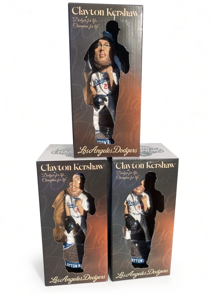 Clayton Kershaw MLB Fan Bobbleheads for sale | eBay