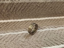 Oklahoma Handcrafted Washington Quarters coin ring, size 6 -1/2  2008 Clad