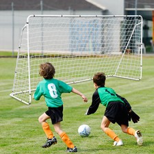 12 x 6'Premier Soccer Goal Weather-resistant Net Powder Coated Durable Train