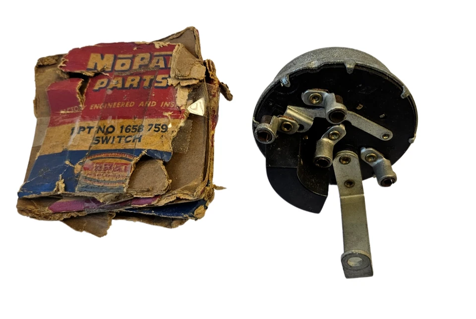 1956 Dodge Royal Coronet Variable Speed Wiper Switch 1658759 NOS - Image 2 of 4