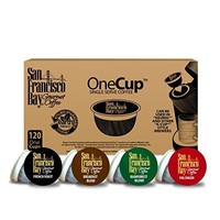 San Francisco Bay Onecup Variety Pack 120 Single Serve Coffees San Francisco Bay Onecup Variety Pack 120 Single Serve Coffees