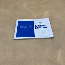 1984 DATSUN NISSAN SENTRA B11 SERIES OWNERS OPERATORS GUIDE MANUAL BOOK